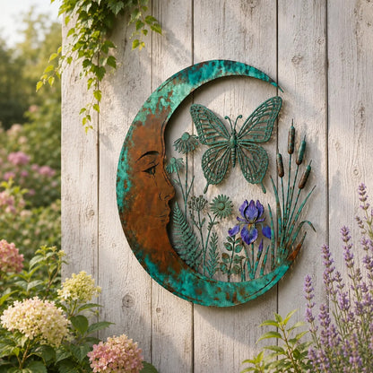 ✨✨Last Day 50% OFF✨🌜️Crescent Moon Bee Wall Decor🐝