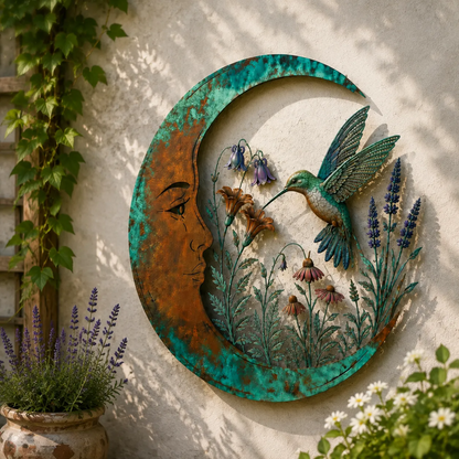✨✨Last Day 50% OFF✨🌜️Crescent Moon Bee Wall Decor🐝