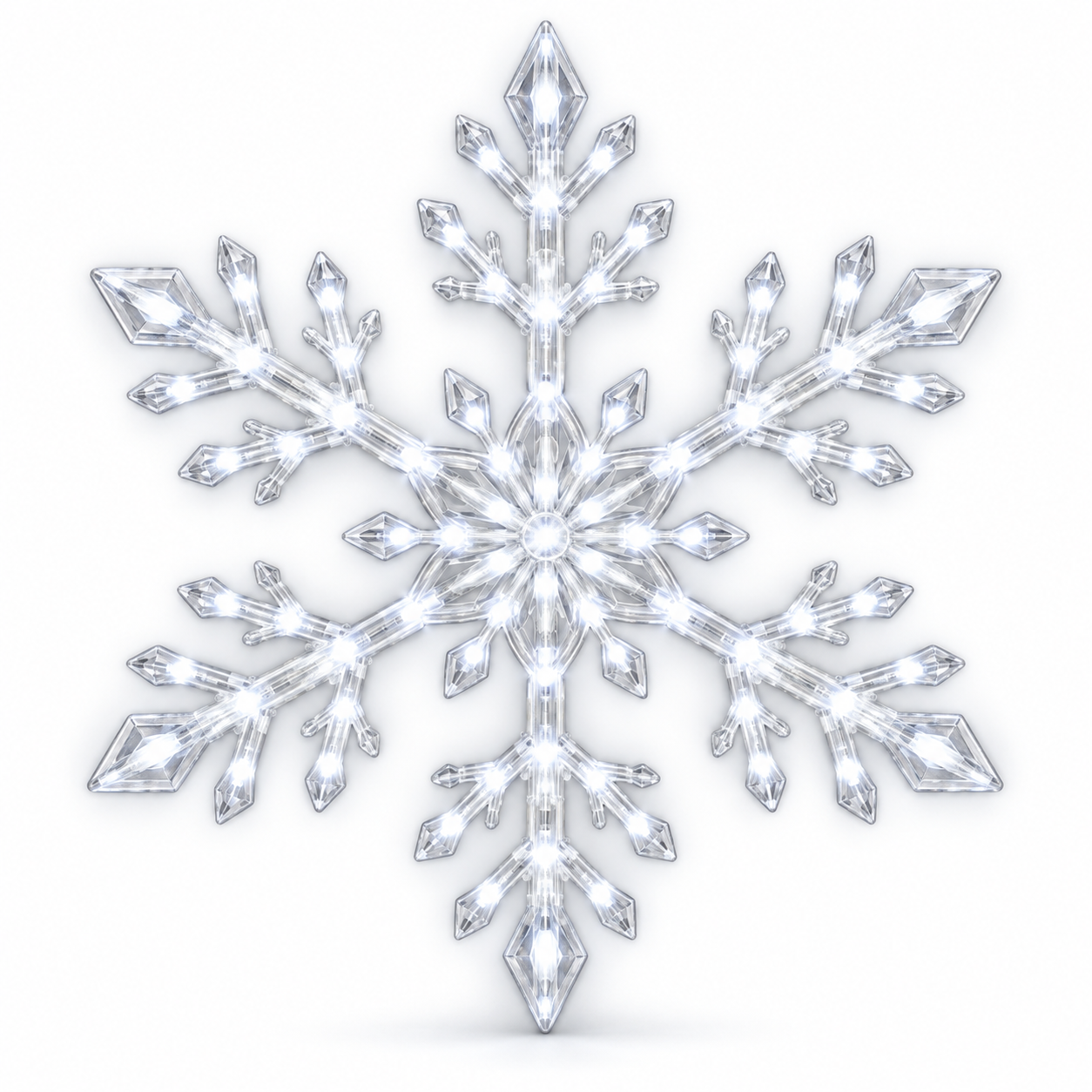 🎄 Christmas Sale 49% OFF❄️LED Snowflake Wall Light Set – Remote-Controlled Christmas Winter Decor