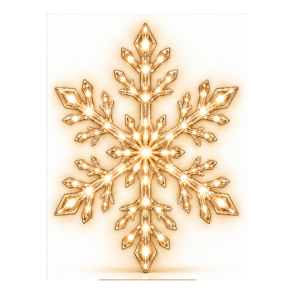 🎄 Christmas Sale 49% OFF❄️LED Snowflake Wall Light Set – Remote-Controlled Christmas Winter Decor