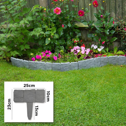 🥳2026 HOT SALE🥳💞50K+ SOLD!🌿✨ 50% OFF! Faux Stone Garden Edging Border! 🏡♻️