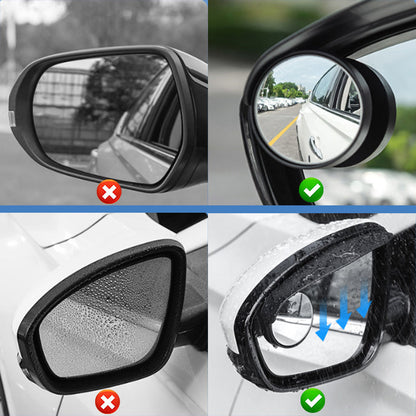 ⏳Car Rear View Mirror Small Round Mirror