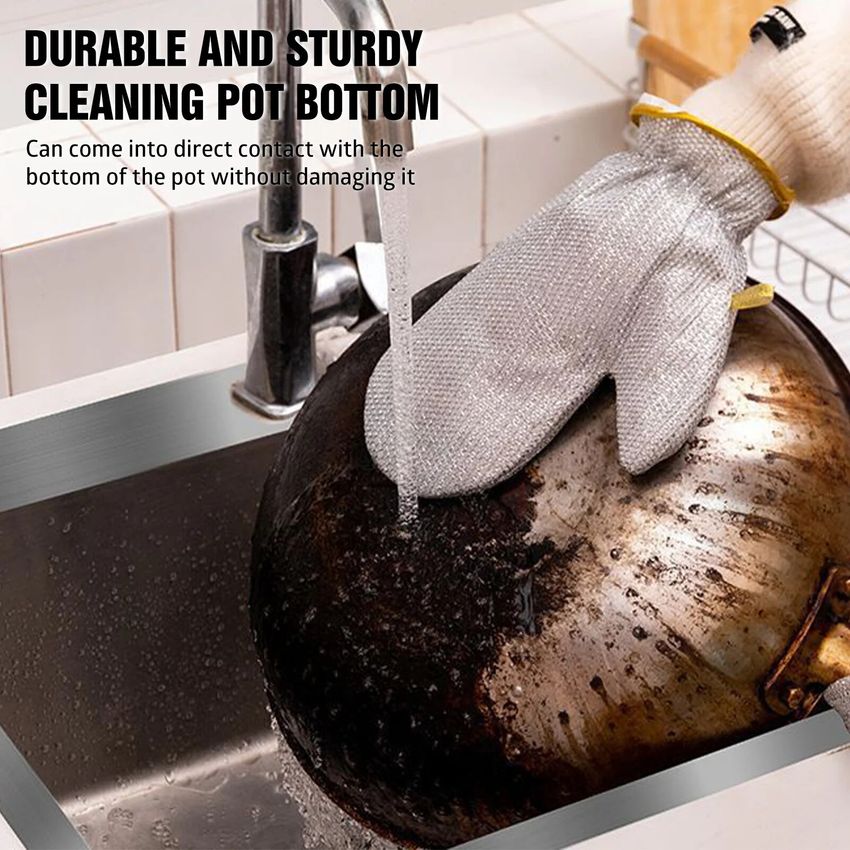 ⏳Limited-time 50% off⏰Dishwashing Wire Gloves✨🧤