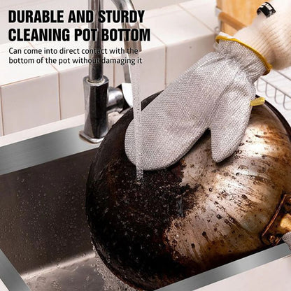⏳Limited-time 50% off⏰Dishwashing Wire Gloves✨🧤