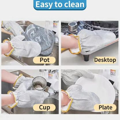 ⏳Limited-time 50% off⏰Dishwashing Wire Gloves✨🧤
