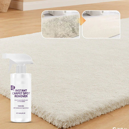 🥳2026 HOT SALE🥳💞50K+ SOLD!☕️🧼  Powerful Carpet Stain Remover – No harsh fumes, hypoallergenic. Fast‑drying formula. Spray, wait, wipe – done. Restores carpet like new. 🏡💚