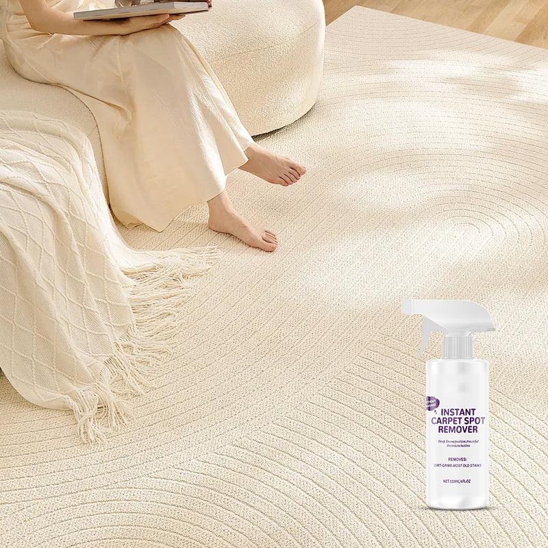 🥳2026 HOT SALE🥳💞50K+ SOLD!☕️🧼  Powerful Carpet Stain Remover – No harsh fumes, hypoallergenic. Fast‑drying formula. Spray, wait, wipe – done. Restores carpet like new. 🏡💚