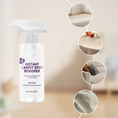 🥳2026 HOT SALE🥳💞50K+ SOLD!☕️🧼  Powerful Carpet Stain Remover – No harsh fumes, hypoallergenic. Fast‑drying formula. Spray, wait, wipe – done. Restores carpet like new. 🏡💚