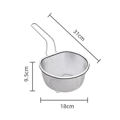 📢📢40% OFF !! ⏰Stainless Steel Sieve with Handle🥄🫕