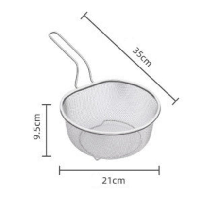 📢📢40% OFF !! ⏰Stainless Steel Sieve with Handle🥄🫕