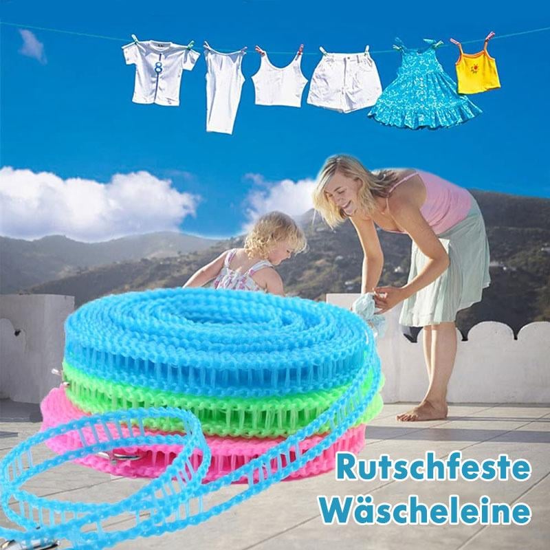 Devareon®🔥Hot Sale - 50% OFF🔥Windproof Non-Slip Clothesline