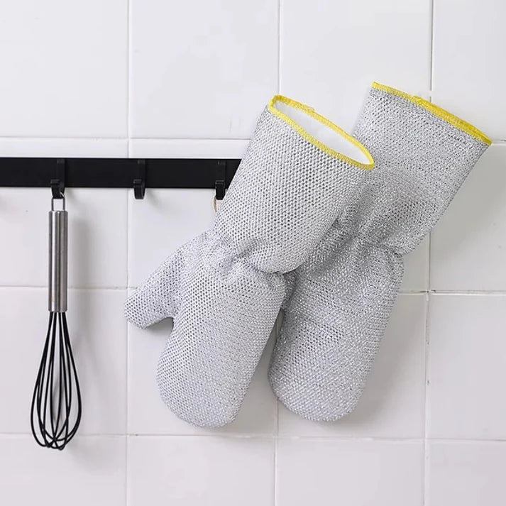 ⏳Limited-time 50% off⏰Dishwashing Wire Gloves✨🧤