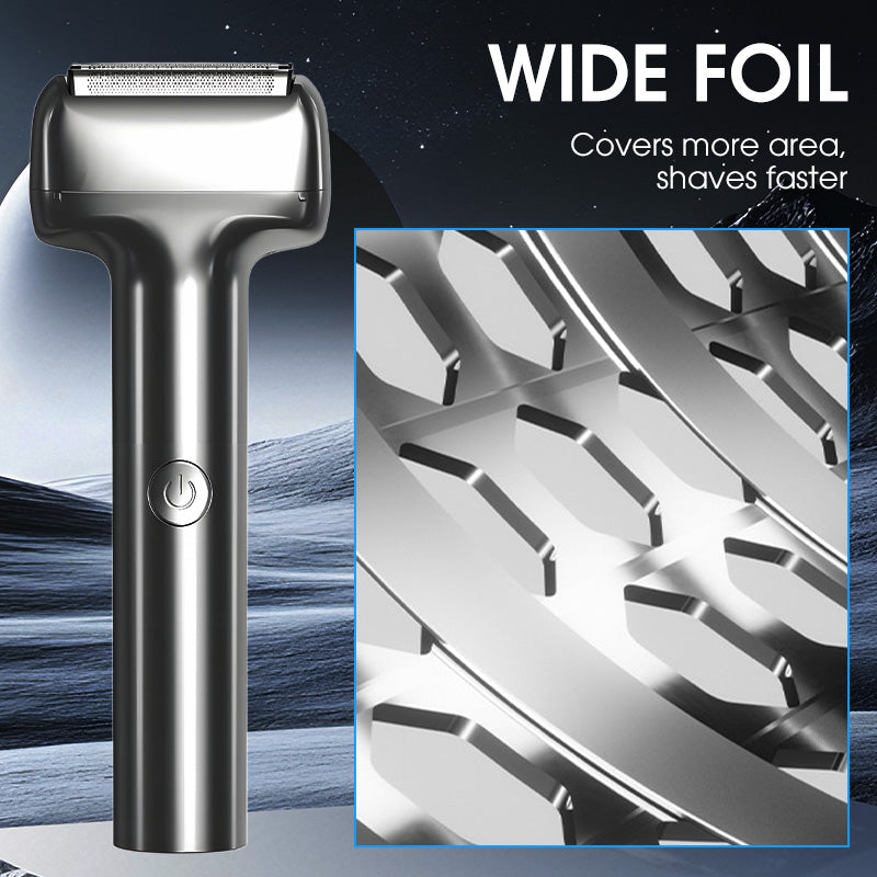 Men's Rechargeable Foil Electric Shaver – Efficient Close Shaving, Cordless Portable Wet & Dry Beard Razor for Daily Grooming