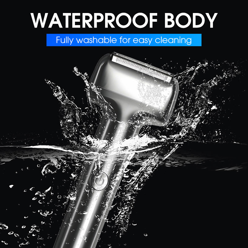 Men's Rechargeable Foil Electric Shaver – Efficient Close Shaving, Cordless Portable Wet & Dry Beard Razor for Daily Grooming