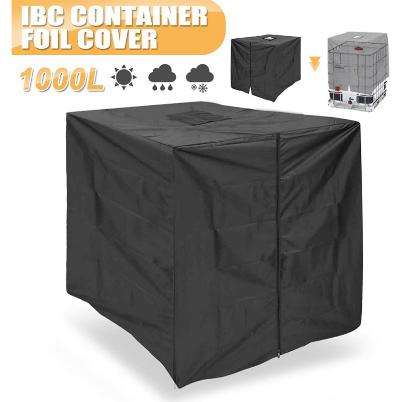 💧 Waterproof IBC Tote Cover – Heavy-Duty, UV-Blocking, Secure Fit ⛈️