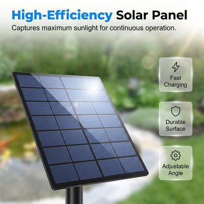 🌱50% OFF NOW ! ☀️Solar Powered Pond Aerator Air Pump – wire-free easy installation, energy-saving oxygen supply, outdoor fish pond water circulation, garden koi tank essential!
