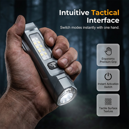 🥳2026 HOT SALE🥳💞50K+ SOLD!🏠⚡ 50% OFF!Infrared Laser Flashlight with COB Magnetic Base