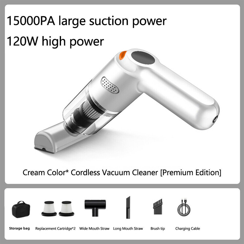 ⏳Time-Limited Special⏰🧹 Cordless Car Vacuum – 10000Pa Suction & 4000mAh Battery 🚗