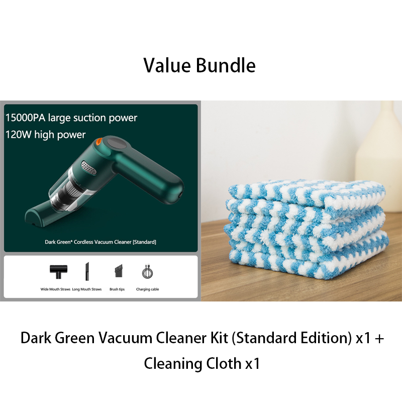 ⏳Time-Limited Special⏰🧹 Cordless Car Vacuum – 10000Pa Suction & 4000mAh Battery 🚗