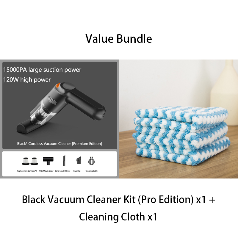 ⏳Time-Limited Special⏰🧹 Cordless Car Vacuum – 10000Pa Suction & 4000mAh Battery 🚗