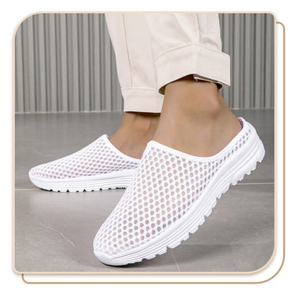 White slippers lifestyle