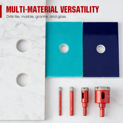💎🛠️ Professional Dry Drilling Hole Saw Kit (6-35mm)