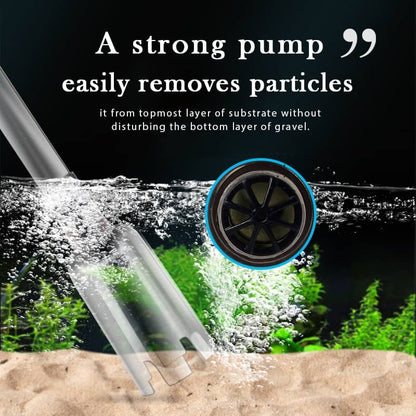 Electric water pump for fish tank water changes