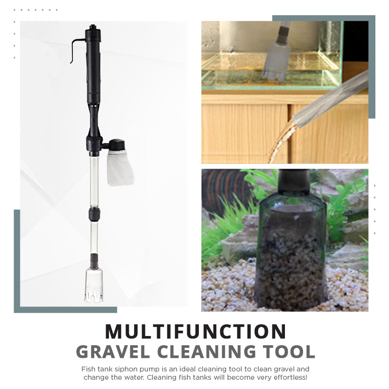 Electric water pump for fish tank water changes