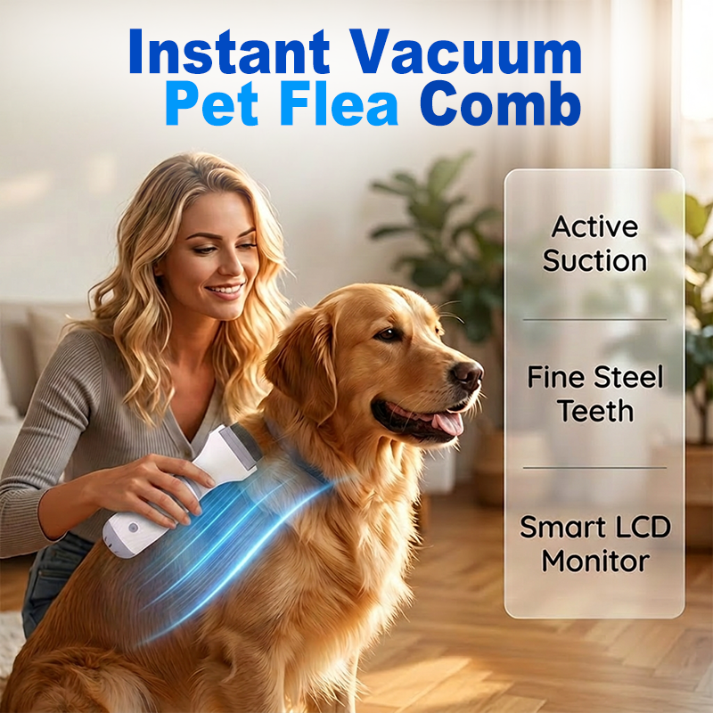 Hair flea comb, lice remover, cleaner