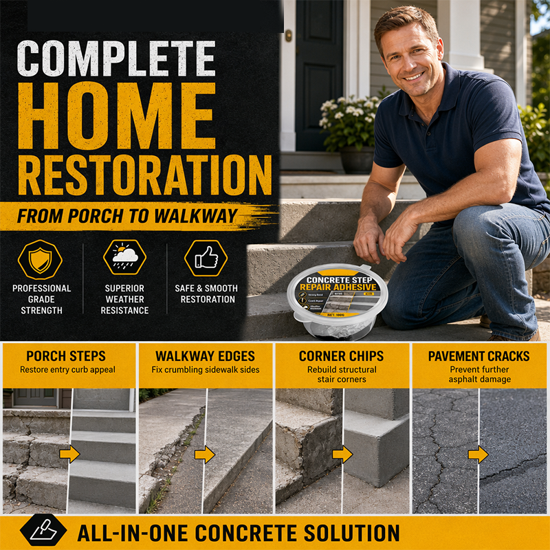 🏠 Concrete Step Repair Adhesive