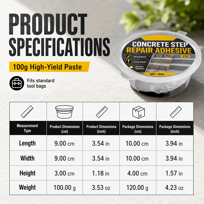 🏠 Concrete Step Repair Adhesive