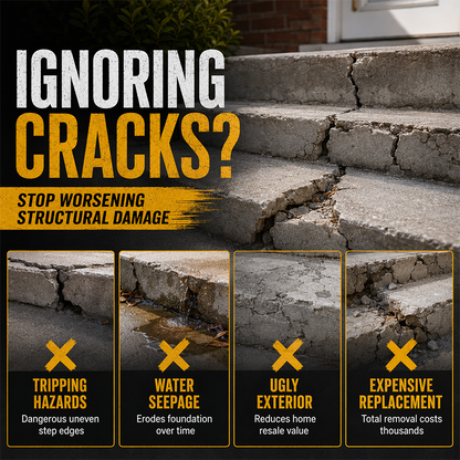 🏠 Concrete Step Repair Adhesive