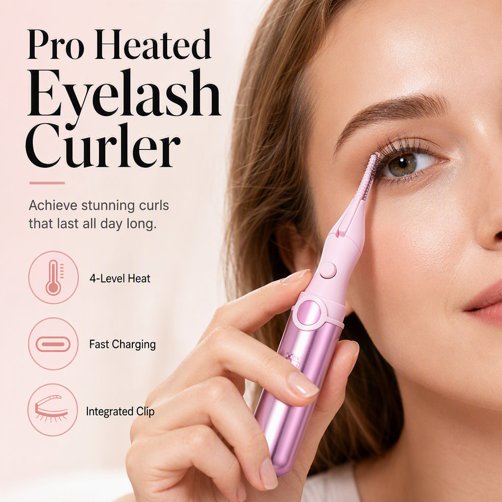 🔥💐Last Week Special 49% OFF‼️ ✨Rechargeable Heated Eyelash Curler | Get Long-Lasting Perfect Lash Curls Anytime🔋