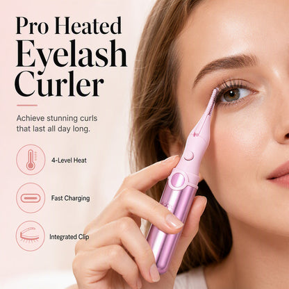 🔥💐Last Week Special 49% OFF‼️ ✨Rechargeable Heated Eyelash Curler | Get Long-Lasting Perfect Lash Curls Anytime🔋