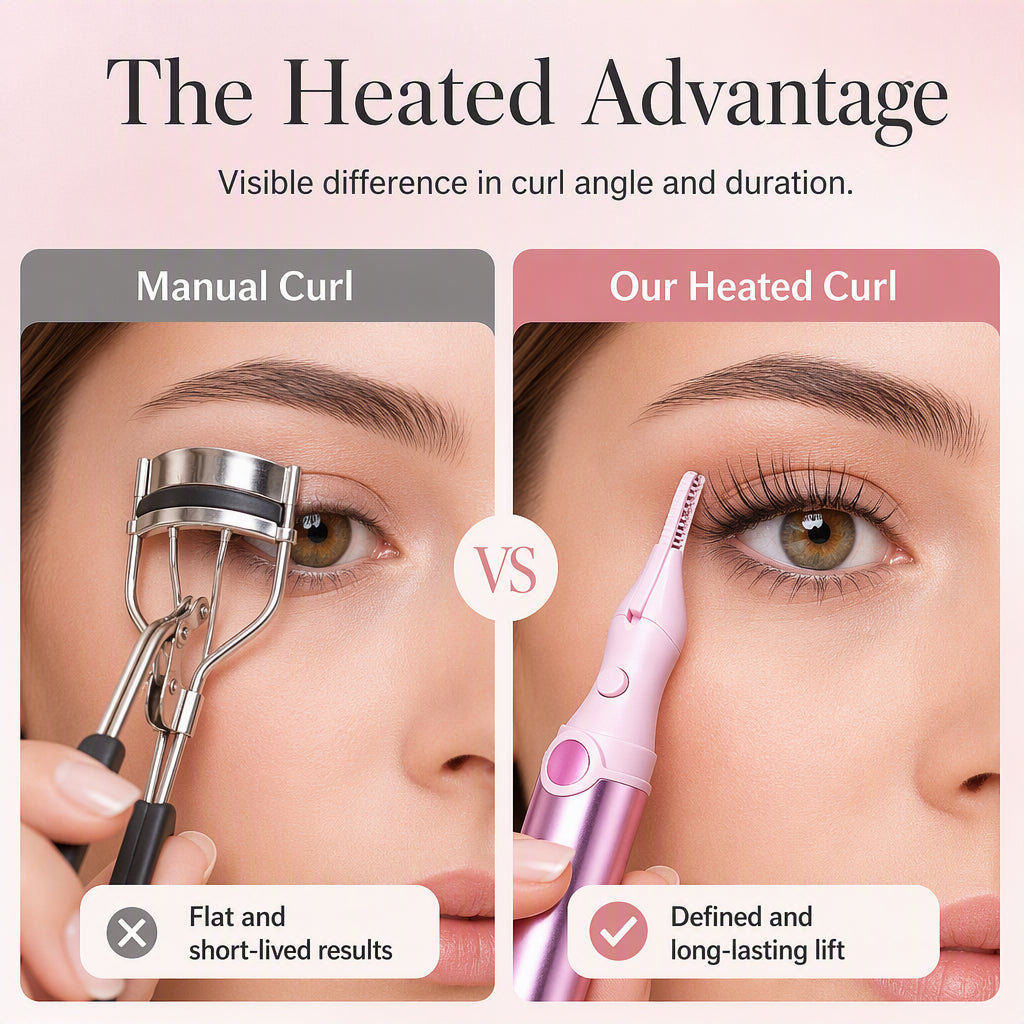 🔥💐Last Week Special 49% OFF‼️ ✨Rechargeable Heated Eyelash Curler | Get Long-Lasting Perfect Lash Curls Anytime🔋