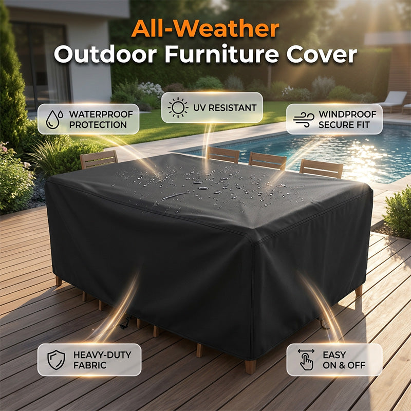 All-Weather Outdoor Furniture Cover
