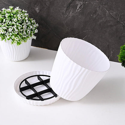 4-Pack Flowerpot Riser Tray – Lift Pots for Better Airflow & Cleaner Surfaces