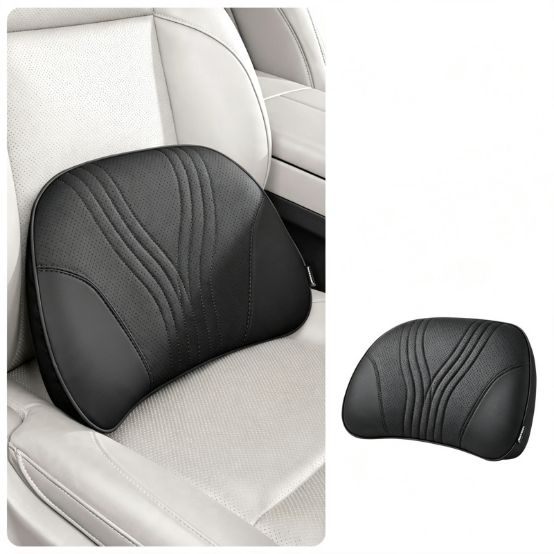 🚗💤 Relieve Driving Fatigue! Universal Memory Foam Car Headrest Neck Pillow, Ergonomic Support Auto Neck Cushion for Long Road Trips