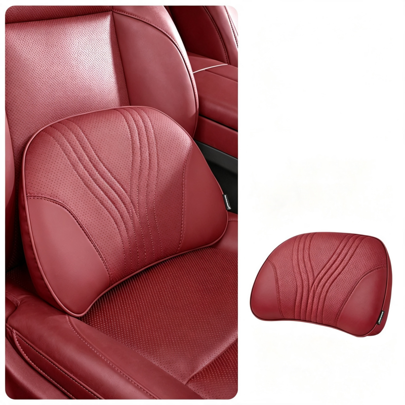 🚗💤 Relieve Driving Fatigue! Universal Memory Foam Car Headrest Neck Pillow, Ergonomic Support Auto Neck Cushion for Long Road Trips