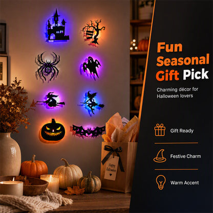 🔥2026 HOT SALE!! Halloween Glow in Dark Wall Stickers👻