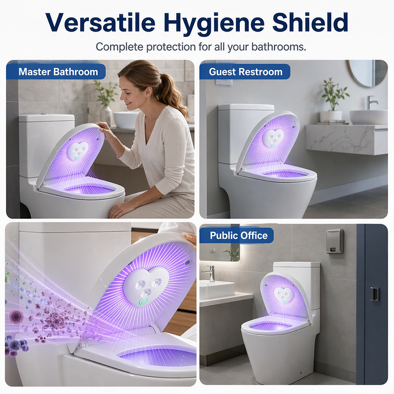 Last Week♥The 2nd Only ￡5.99♥Smart UVC Toilet Sterilizer Light