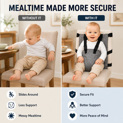 📢📢50% OFF !!⏰Portable Baby High Chair Safety Harness Strap