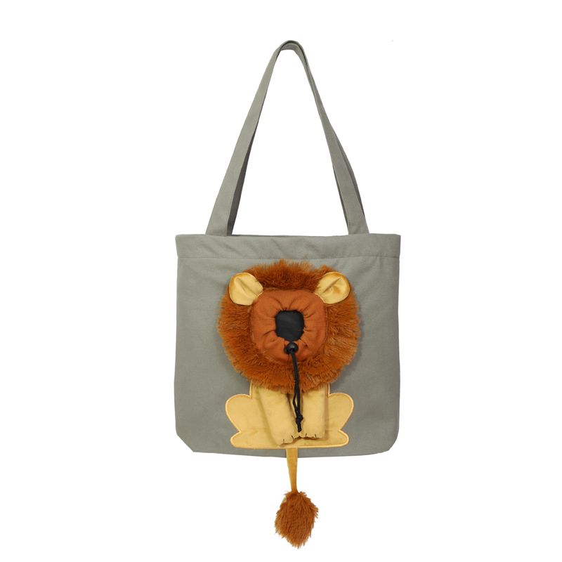 🥳 Hot Seller 🥳💞 Over 10,000 sold! Pet carrier! Features a head opening and lion-mane pattern, made from durable canvas. Travel in style—hurry and grab yours now! ✅