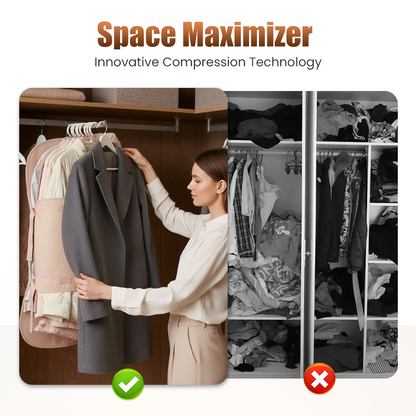 🥳HOT SALE🥳💞50K+ SOLD! Clothing Cover – Dust-proof, large capacity & compression. Tidy wardrobe – grab yours! ✅