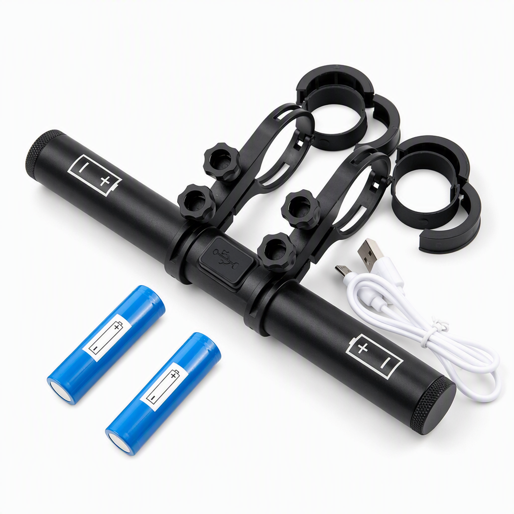 🚴 Bike Handlebar Extender with USB Power Bank: Dual Mounts, Waterproof, Vibration-Resistant