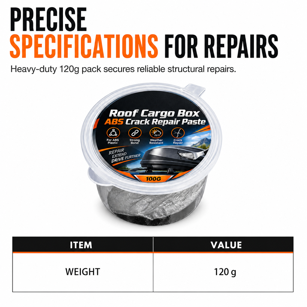 Car Roof Box Crack Repair Compound – product image
